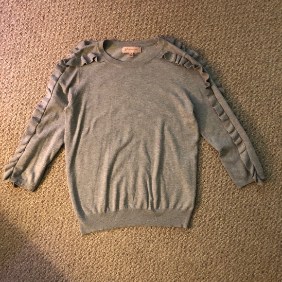 Philosophy Sweaters - Philosophy Ruffle Sweater